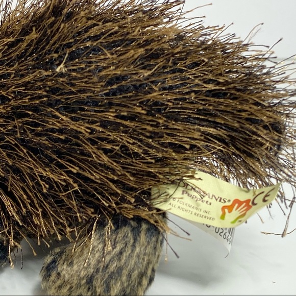 Folkmanis Porcupine Plush Finger Puppet - Picture 5 of 5